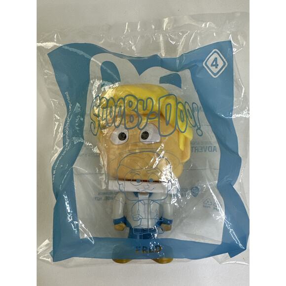 Fred Scooby-Doo McDonalds 2021 Happy Meal Toy #4 New - Picture 1 of 2